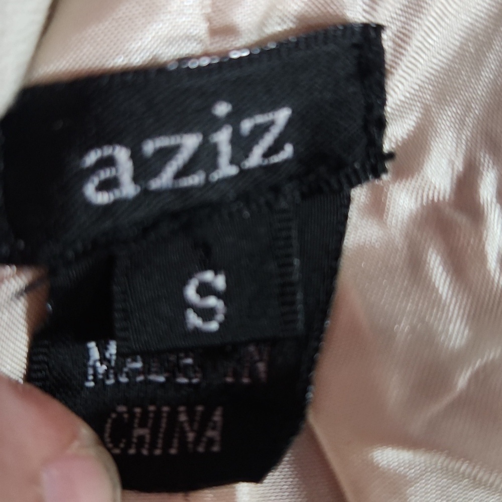 Dusky Rose Embroidered Jacket from Aziz, Size Small Bohemian Vibes - Picture 10 of 10